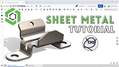 onshape flatten sheet metal|onshape sheet metal model.